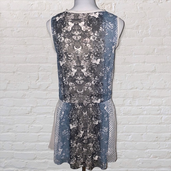 Bar III Front Row Sleeveless  Printed Dress - Picture 2 of 7